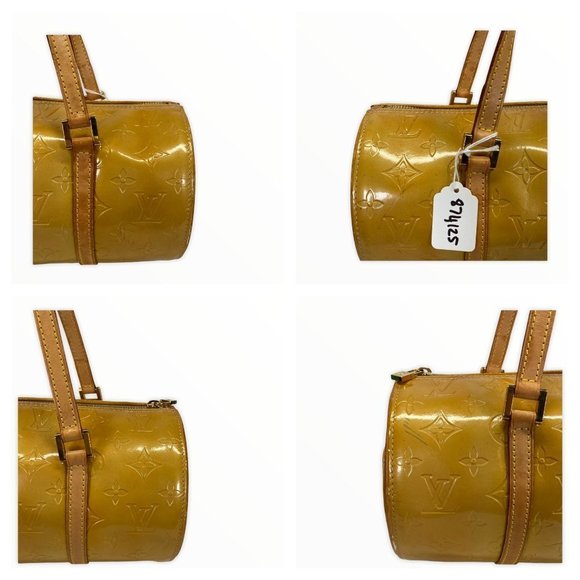 LOUIS VUITTON BEDFORD BEIGE VERNIS YELLOW 874125 - Picture 5 of 13